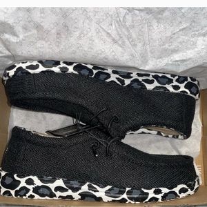 Hey Dude Women’s Wendy Dark Leopard RARE Buckle exclusive!
